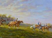 unknow artist Classical hunting fox, Equestrian and Beautiful Horses, 127. USA oil painting artist